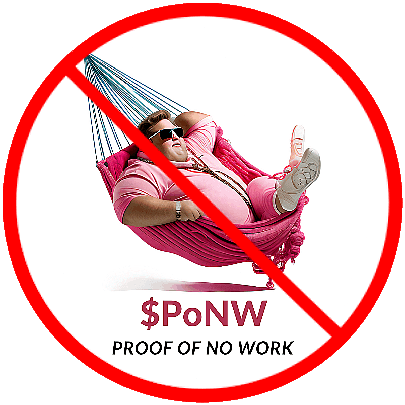 Proof of No Work logo